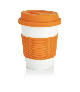 XD Design - Loooqs Pla eko pohár na kávu oranžový