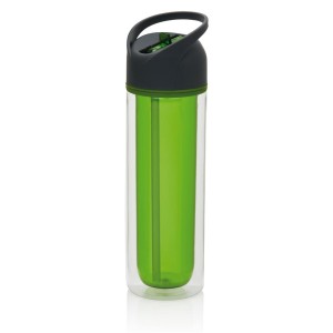 XD Design - Loooqs  Športová dvojstenná fľaša zelená